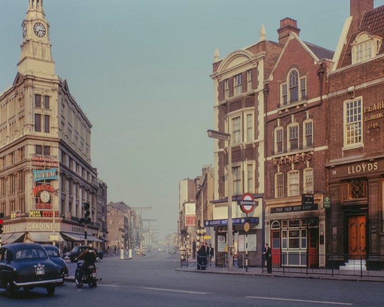 Londyński East End z lat 60., 70. i 80.