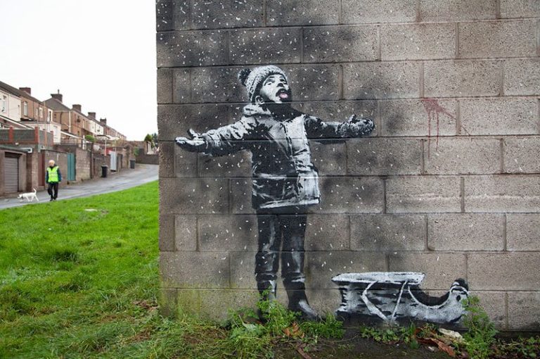 Banksy znowu daje do myślenia!