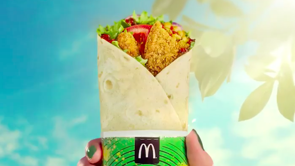 McDonald wprowadził wegetariańskiego wrapa!