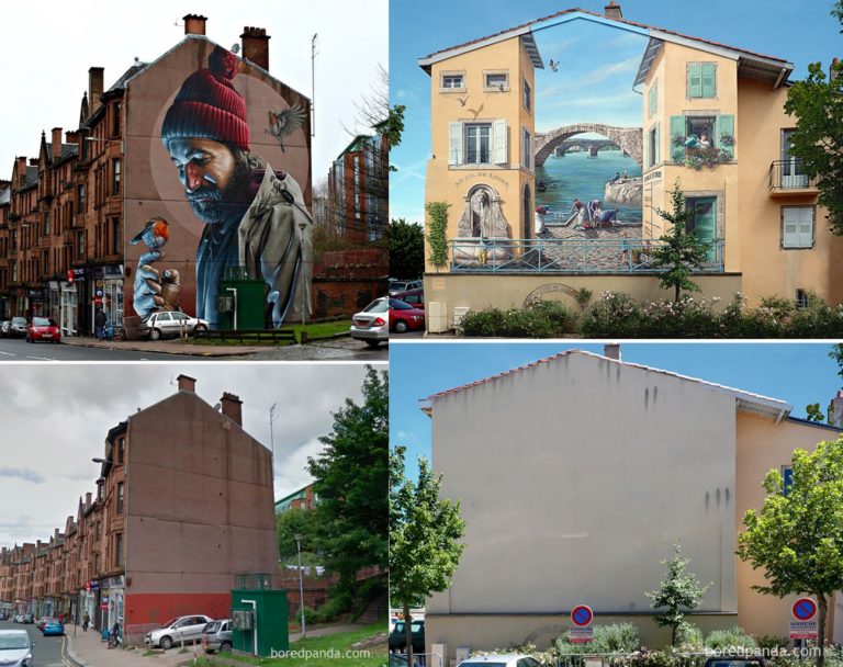 Murale zmieniły wygląd tych miast na lepsze.